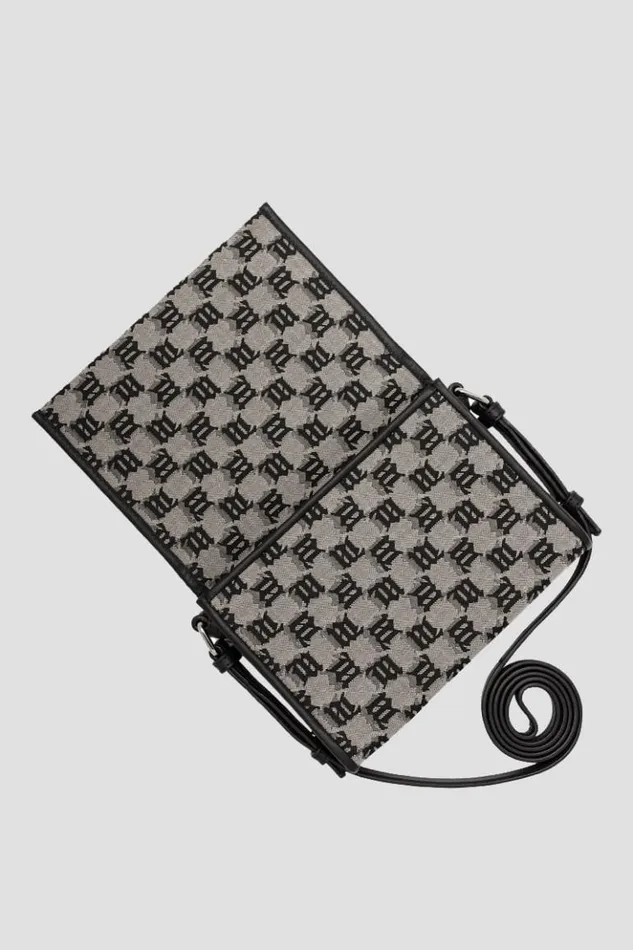 WomenMen Bags MISBHV Jacquard Monogram Phone Pouch Multicolor