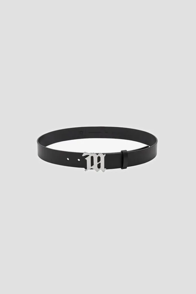WomenMen Belts MISBHV Gothic M Belt Black
