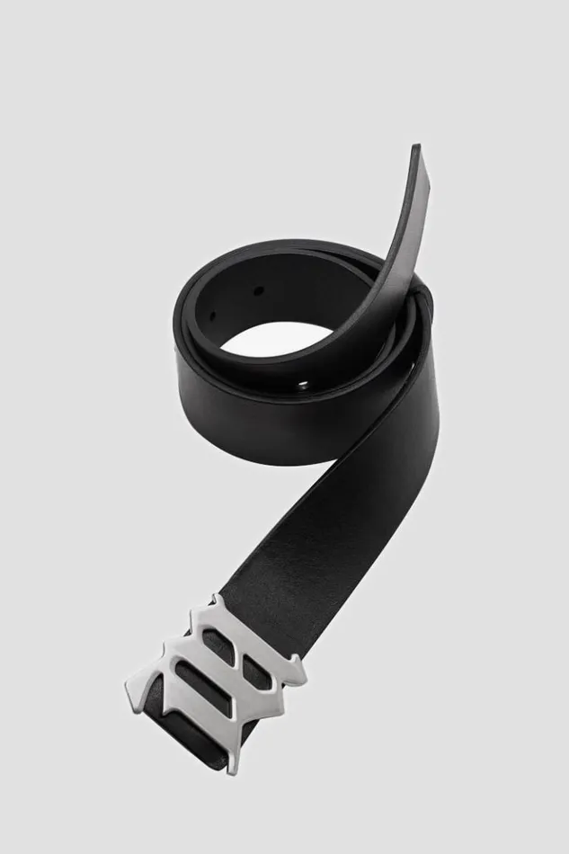 WomenMen Belts MISBHV Gothic M Belt Black