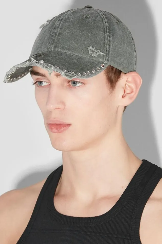 WomenMen Hats MISBHV Laced Cap Pale Olive