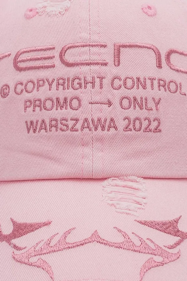 WomenMen Hats MISBHV Tecno Cap Bubblegum