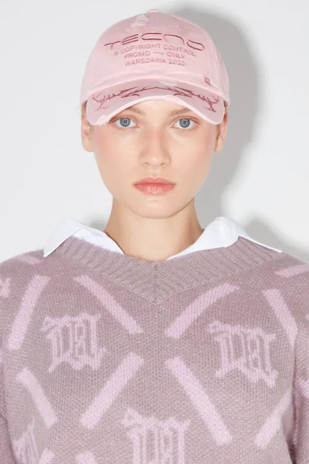 WomenMen Hats MISBHV Tecno Cap Bubblegum