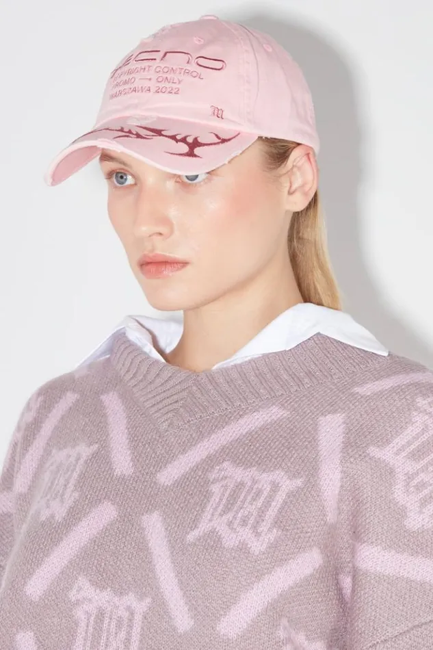 WomenMen Hats MISBHV Tecno Cap Bubblegum