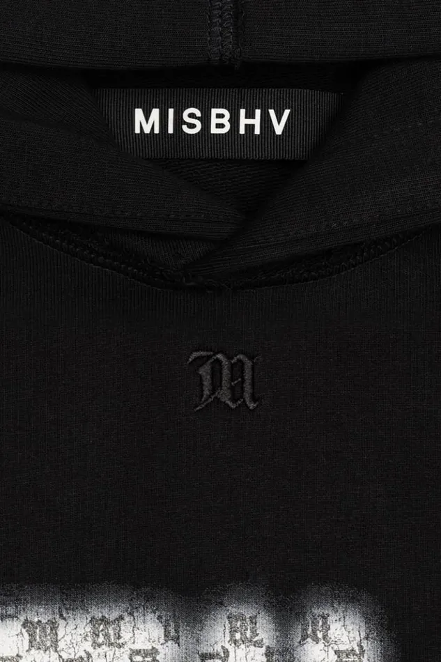WomenMen Hoodies and Sweats MISBHV Teile Hoodie Black