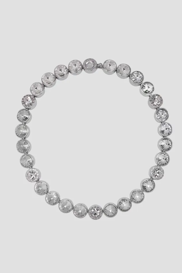 WomenMen Jewelry MISBHV Ice Choker Silver