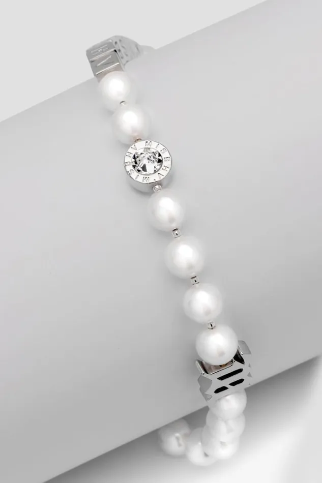 WomenMen Jewelry MISBHV NY Bead Necklace White