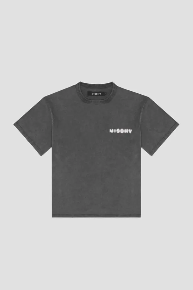 WomenMen TShirts MISBHV Community TShirt Washed Graphite