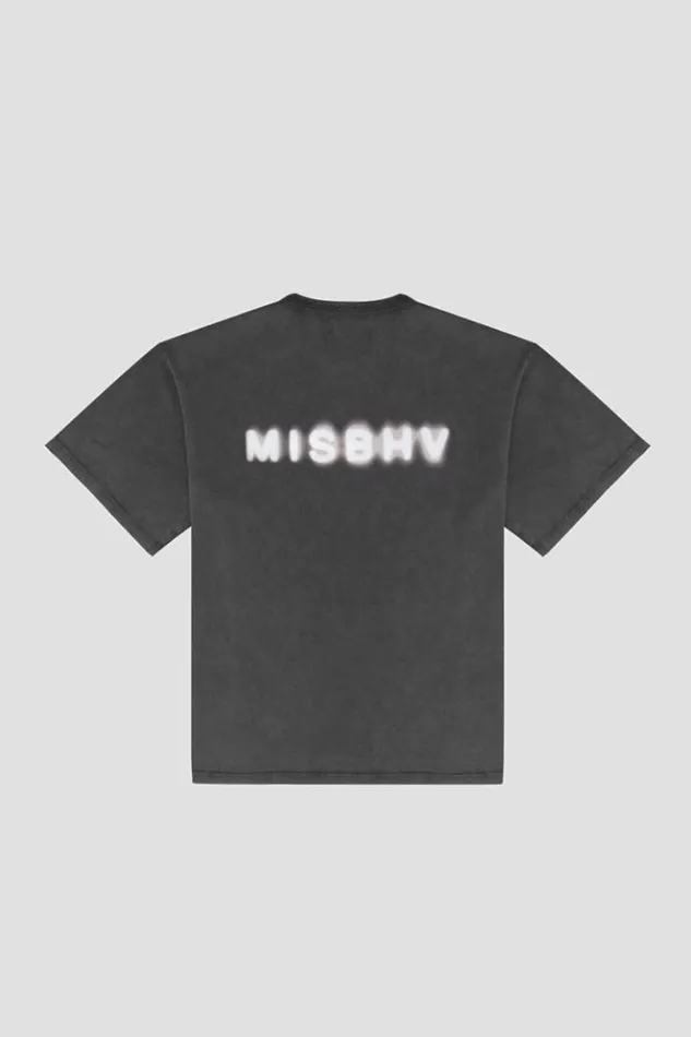 WomenMen TShirts MISBHV Community TShirt Washed Graphite