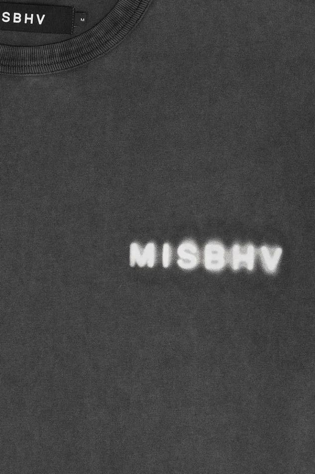 WomenMen TShirts MISBHV Community TShirt Washed Graphite