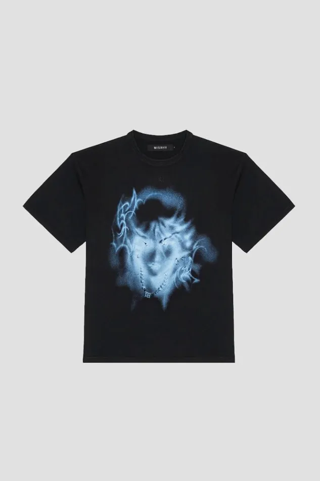 WomenMen TShirts MISBHV Ethereum TShirt Black
