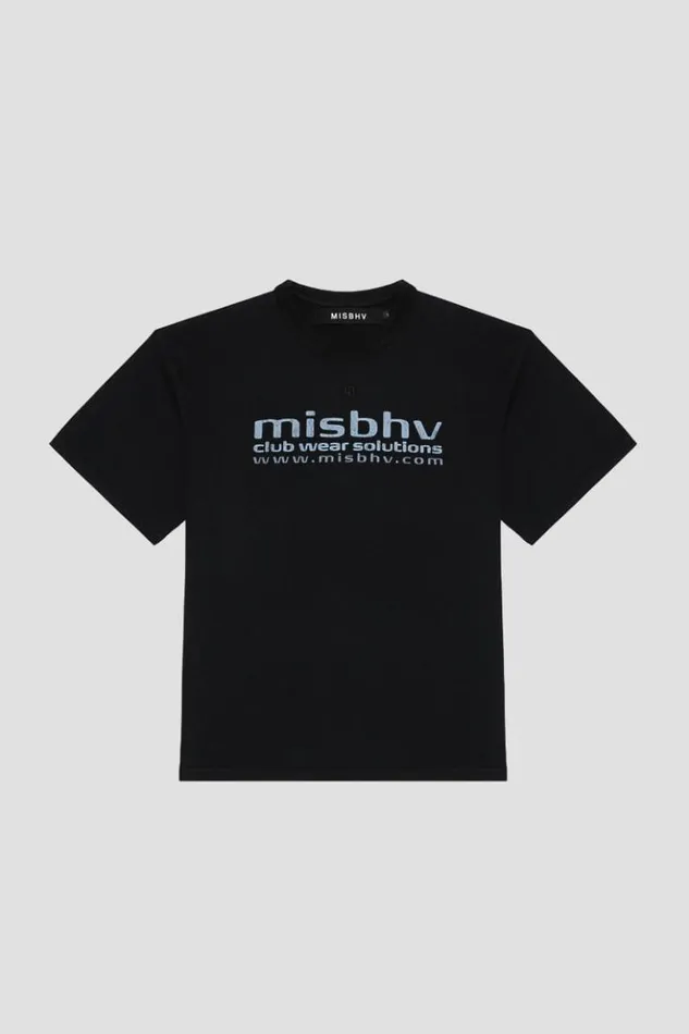 WomenMen TShirts MISBHV Homepage TShirt Black