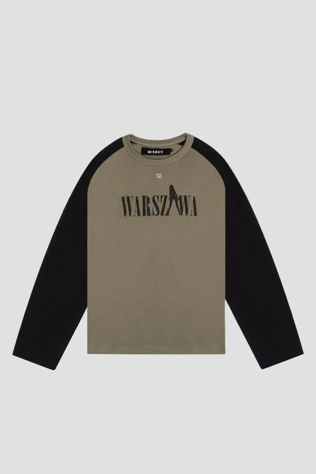 WomenMen Tops MISBHV Warszawa Longsleeve Khaki