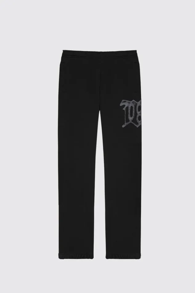 WomenMen Trousers MISBHV Airport Sweatpants Washed Black