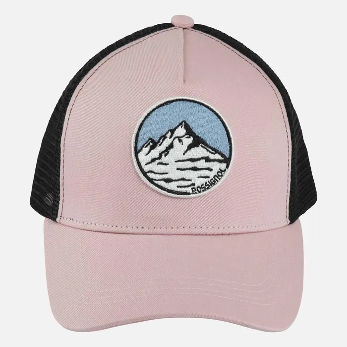 Women Mesh Cap Powderpink337 Rossignol Beanies and Headwear Women Mesh Cap Powderpink337 Rossignol Beanies and Headwear