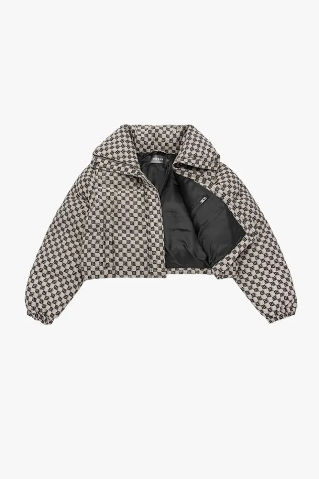 Women Outerwear MISBHV Monogram Jacquard Canvas Puffer Multicolor
