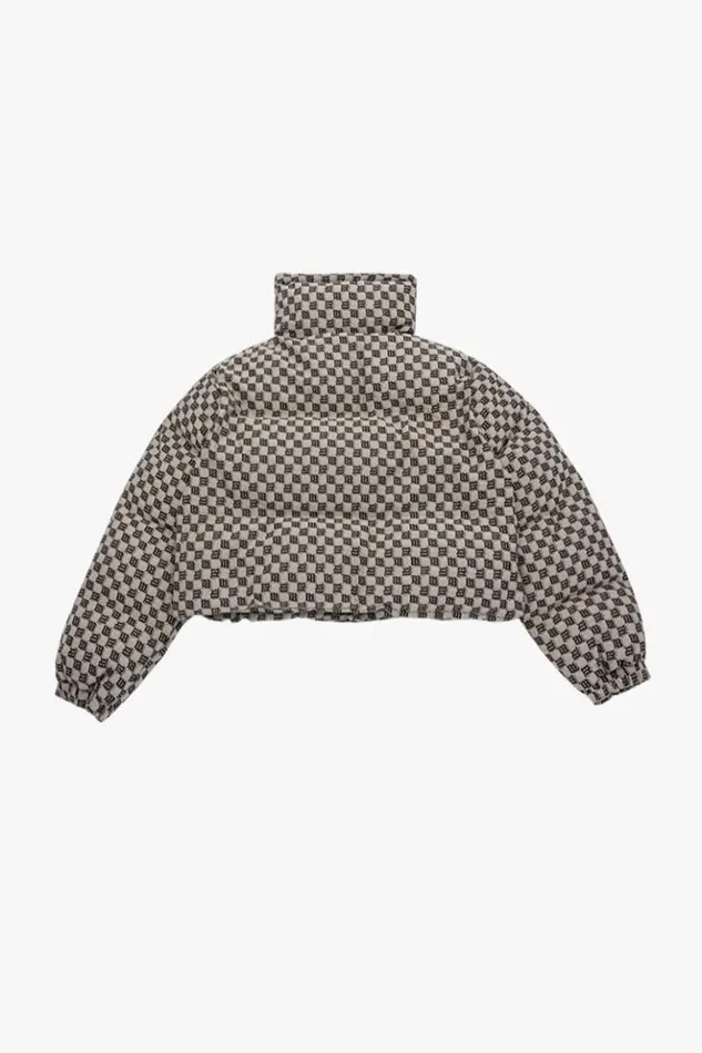 Women Outerwear MISBHV Monogram Jacquard Canvas Puffer Multicolor
