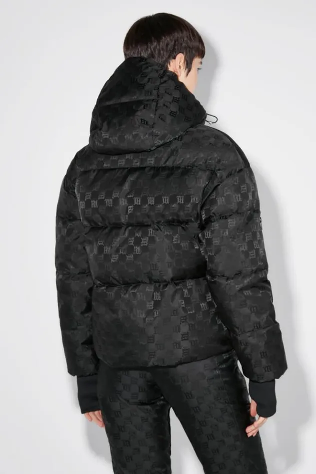 Women Outerwear MISBHV Ski Monogram Nylon Square Puffer