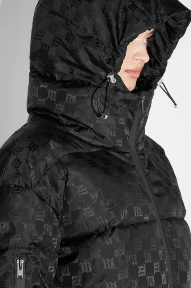 Women Outerwear MISBHV Ski Monogram Nylon Square Puffer