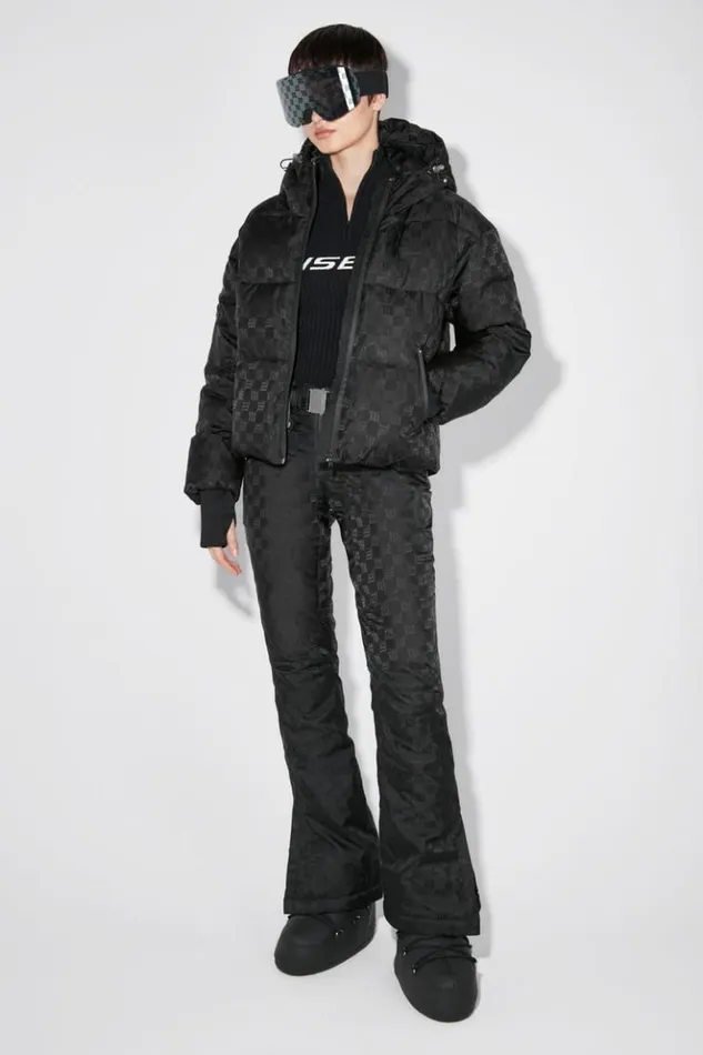 Women Outerwear MISBHV Ski Monogram Nylon Square Puffer