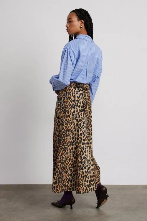 Women Skirts Damson Madder Hyan Midi Skirt 8211 Leopard