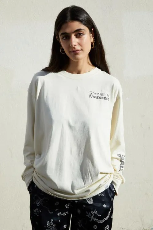 Women Tops Damson Madder Feel Whole Ls Tee