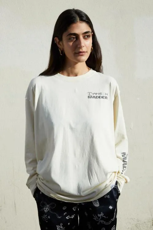 Women Tops Damson Madder Feel Whole Ls Tee