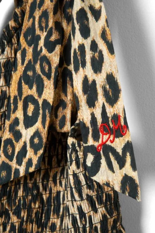Women Tops Damson Madder Zadie Asym Top 8211 Leopard