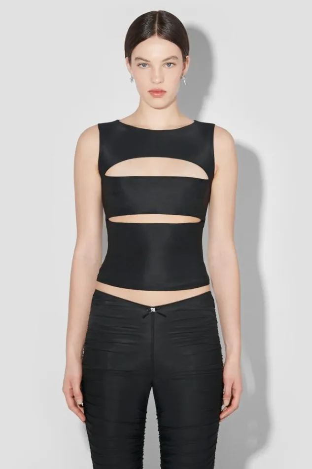 Women Tops MISBHV Elena Tank Top Black