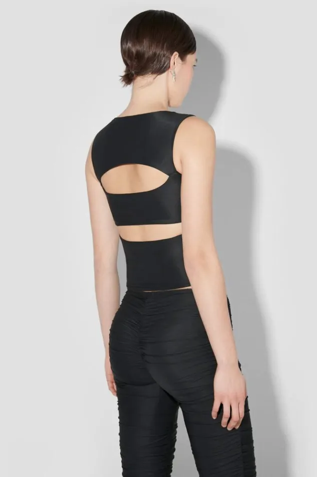 Women Tops MISBHV Elena Tank Top Black