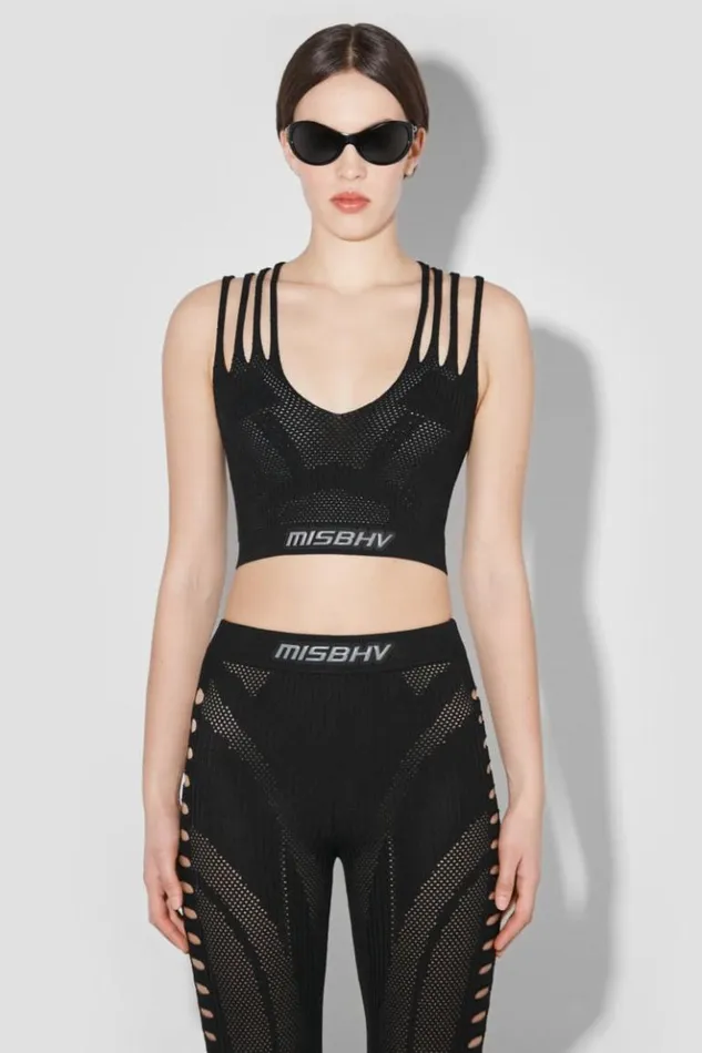 Women Tops MISBHV Future Sport Mesh Top Black