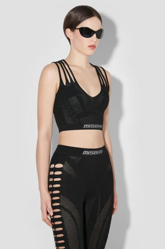 Women Tops MISBHV Future Sport Mesh Top Black