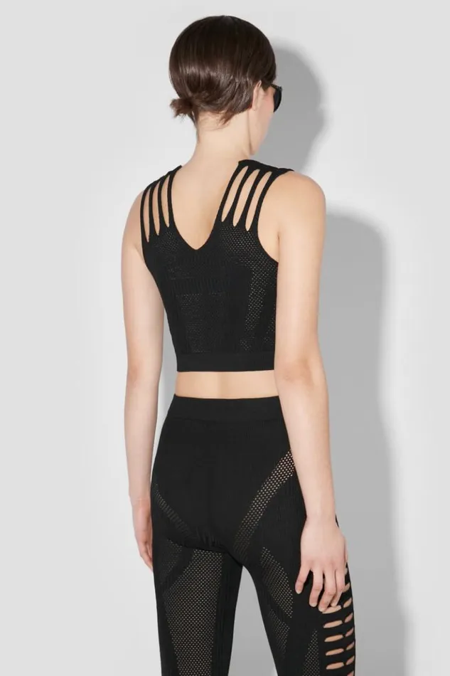 Women Tops MISBHV Future Sport Mesh Top Black
