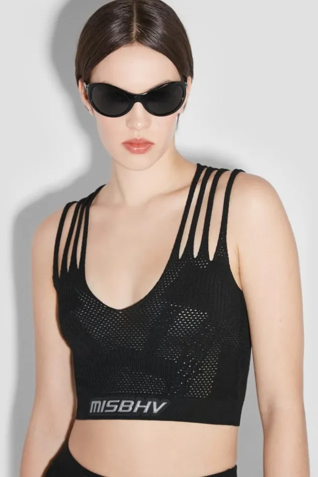 Women Tops MISBHV Future Sport Mesh Top Black