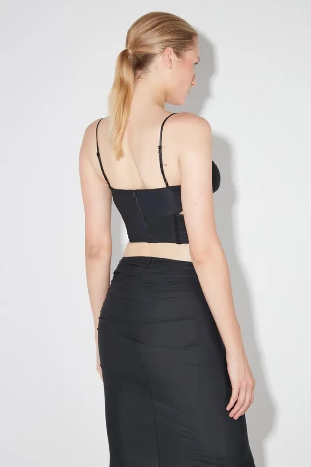 Women Tops MISBHV Lycra Corset Black