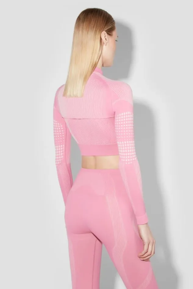 Women Tops MISBHV Sport Shrug Longsleeve Bubblegum
