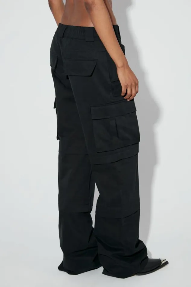 Women Trousers MISBHV Work Trousers Black