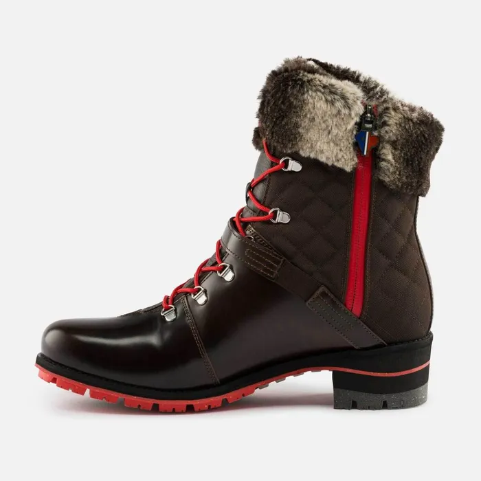 Women Women039s 1907 Megeve Brown Boots Brown804 Rossignol Boots