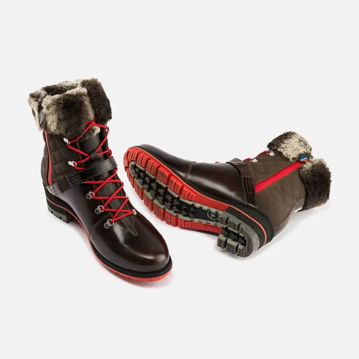 Women Women039s 1907 Megeve Brown Boots Brown804 Rossignol Boots