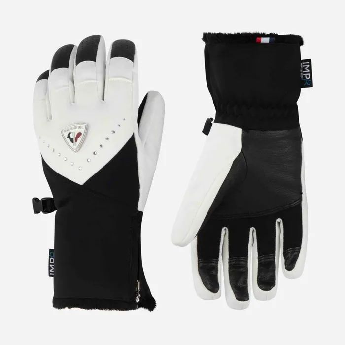 Women Women039s Absolut Waterproof Ski Gloves White100 Rossignol Gloves