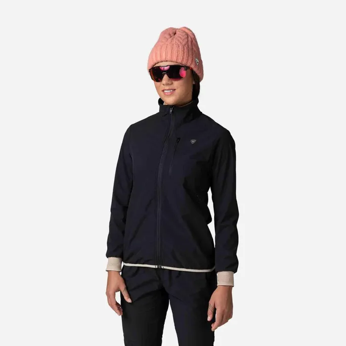 Women Women039s Active Versatile XC Ski Jacket Black200 Rossignol Softshell and Lightweight Jackets