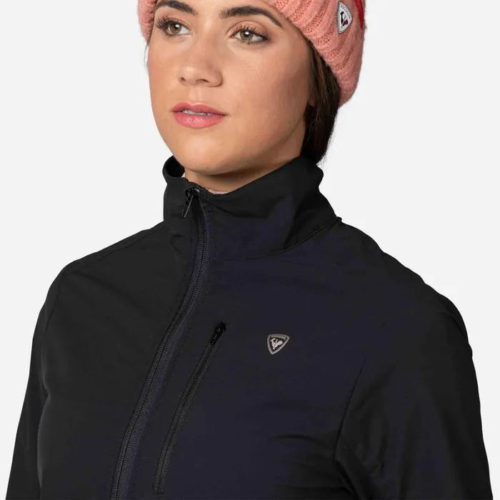 Women Women039s Active Versatile XC Ski Jacket Black200 Rossignol Softshell and Lightweight Jackets