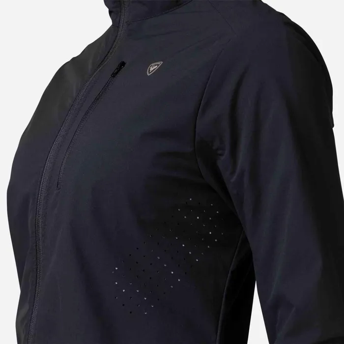 Women Women039s Active Versatile XC Ski Jacket Black200 Rossignol Softshell and Lightweight Jackets