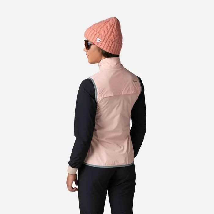 Women Women039s Active Versatile XC Ski Vest Pastelpink Rossignol Softshell and Lightweight Jackets