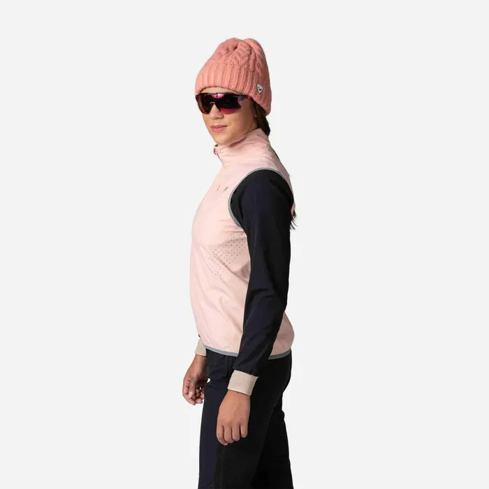 Women Women039s Active Versatile XC Ski Vest Pastelpink Rossignol Softshell and Lightweight Jackets