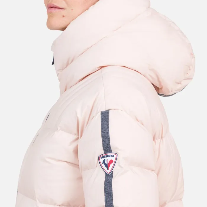 Women Women039s Bomber Down Ski Jacket Powderpink337 Rossignol Ski and Snowboard Jackets