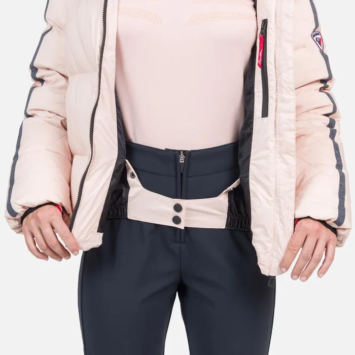Women Women039s Bomber Down Ski Jacket Powderpink337 Rossignol Ski and Snowboard Jackets