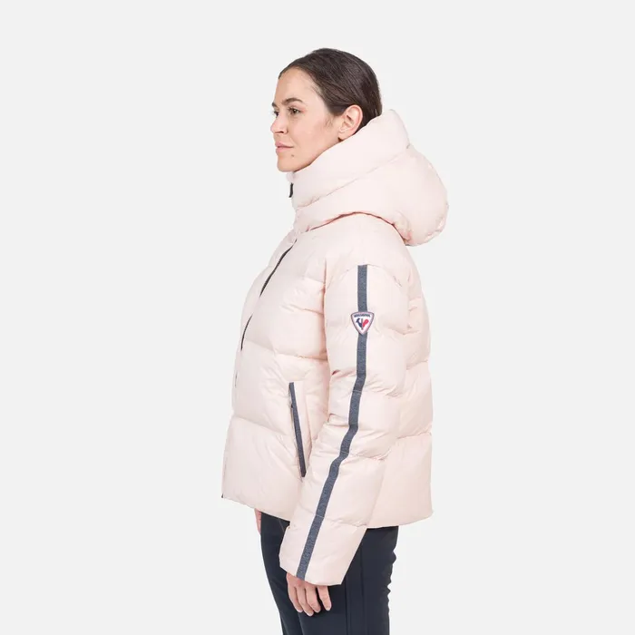Women Women039s Bomber Down Ski Jacket Powderpink337 Rossignol Ski and Snowboard Jackets