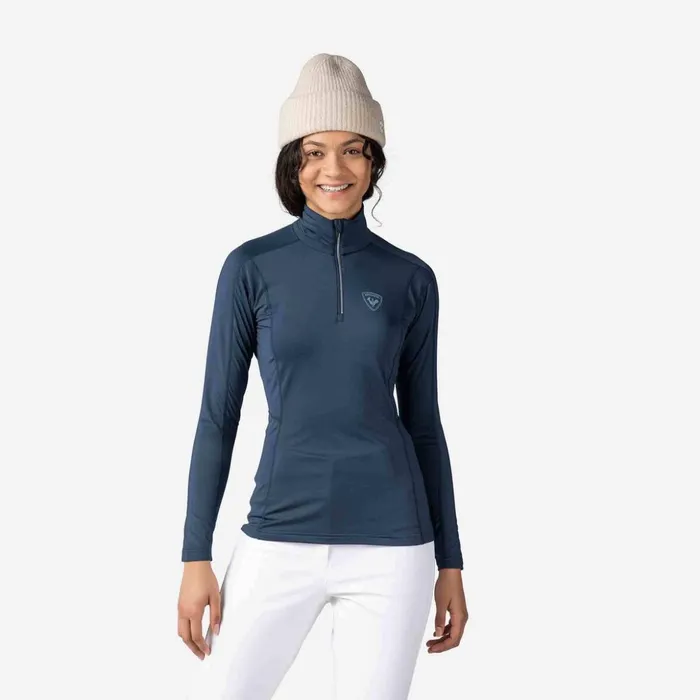 Women Women039s Classique HalfZip Baselayer Top Darknavy715 Rossignol Baselayers Women Women039s Classique HalfZip Baselayer Top Darknavy715 Rossignol Baselayers