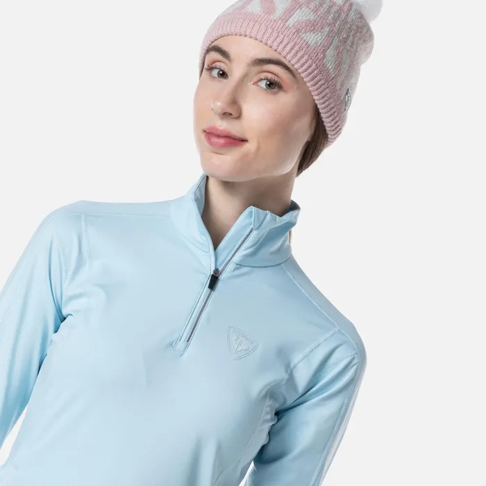 Women Women039s Classique HalfZip Baselayer Top Glacier Rossignol Baselayers