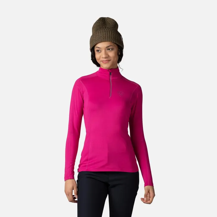 Women Women039s Classique HalfZip Baselayer Top Orchidpink Rossignol Baselayers Women Women039s Classique HalfZip Baselayer Top Orchidpink Rossignol Baselayers